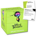 Word Teasers SAT flash cards front view for quick vocabulary practice.