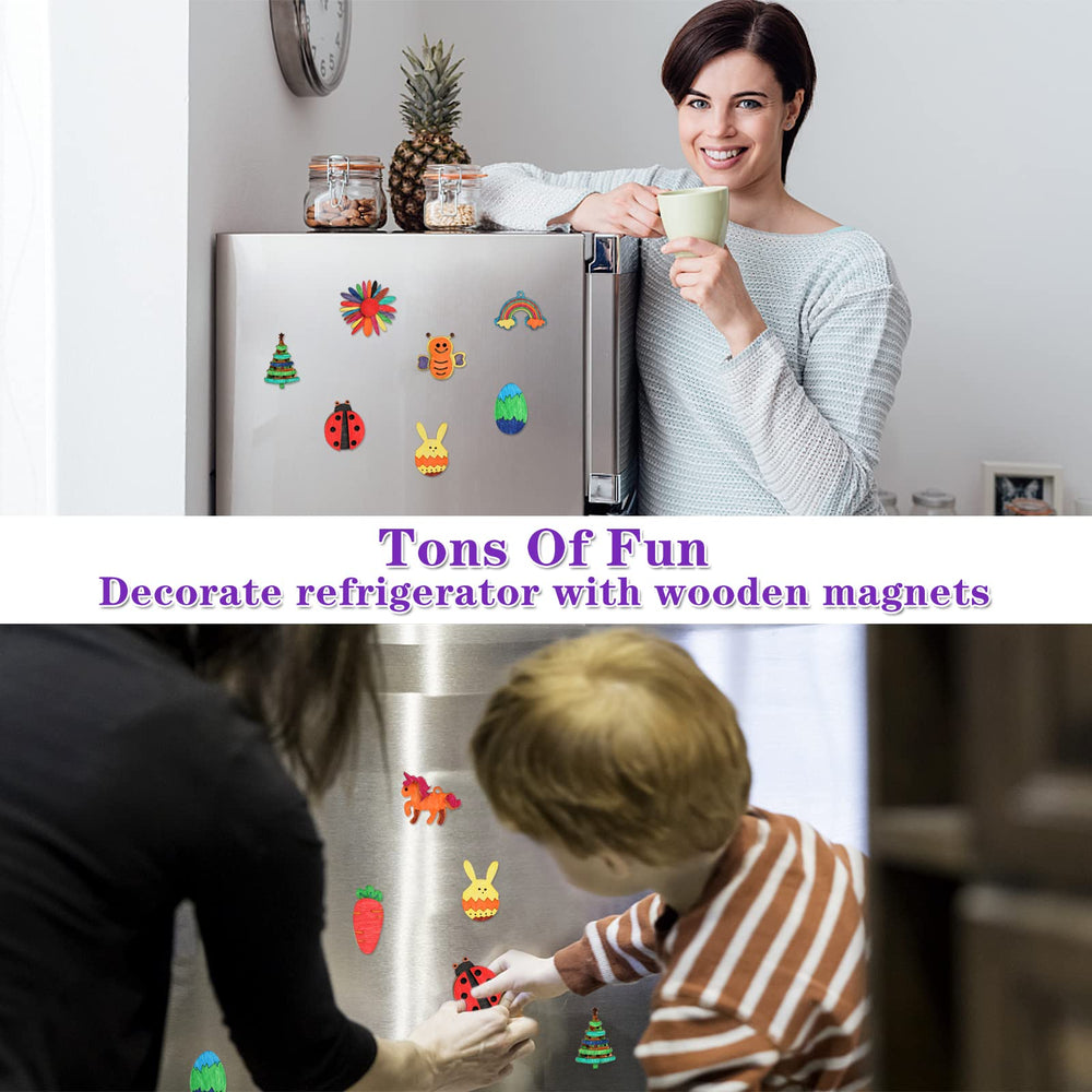 Worgree christmas-elements-designs magnets add festive decor ideas.