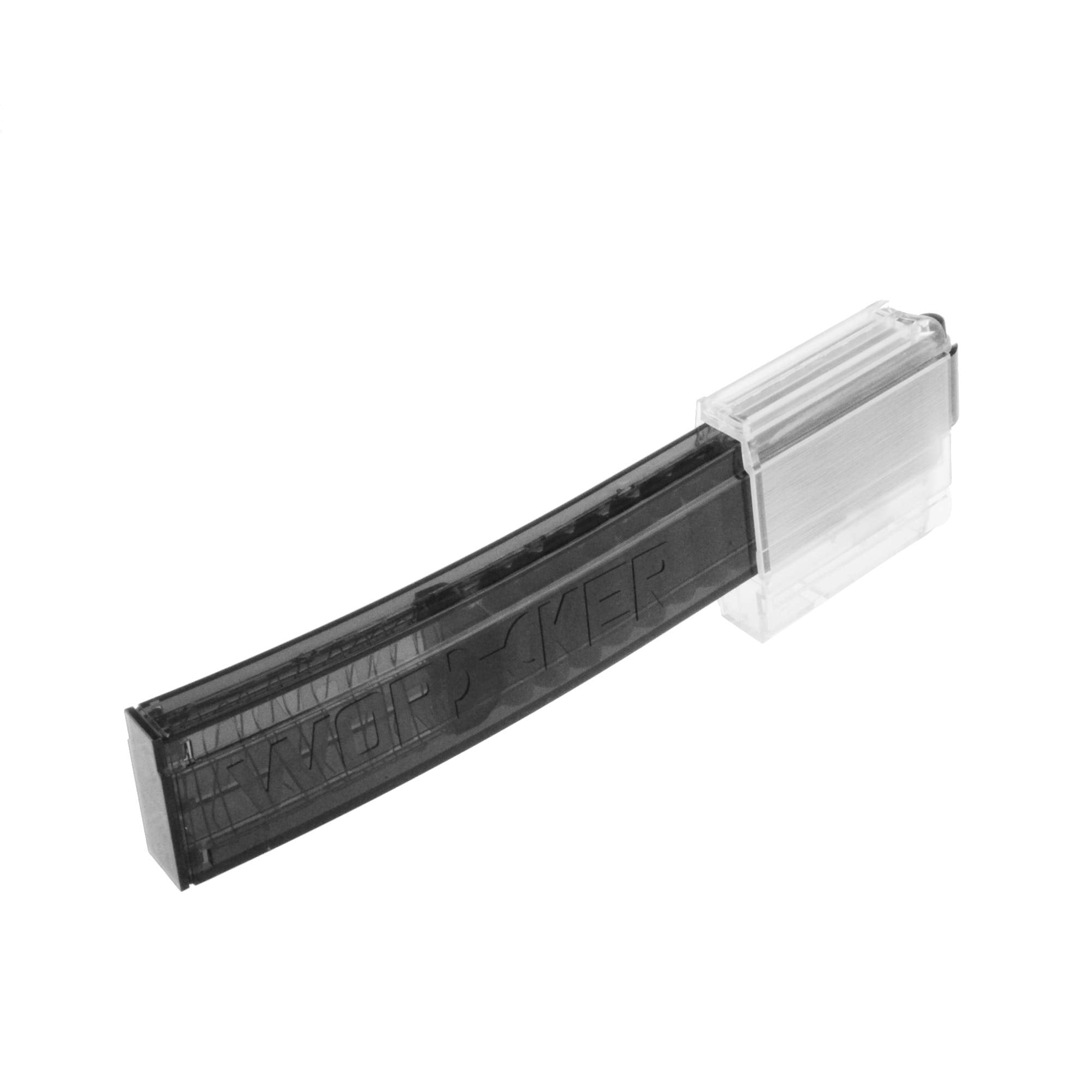 WORKER product visual indicating the blaster is not included