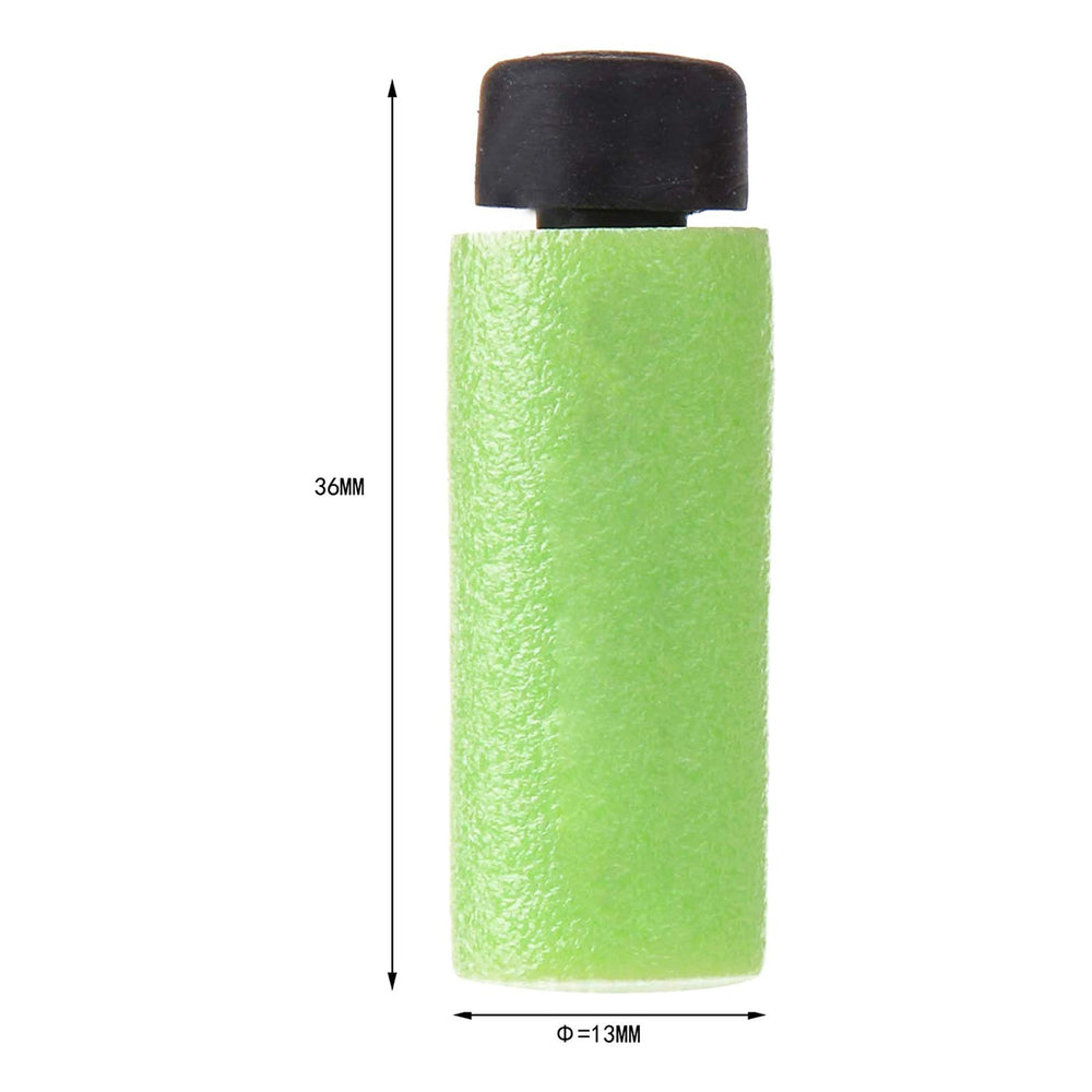 WORKER Stefan 36mm short darts in green and black, compatible with short magazines.