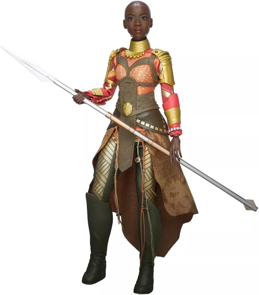 World of EPI Okoye doll costume detail highlights Wakanda-inspired design