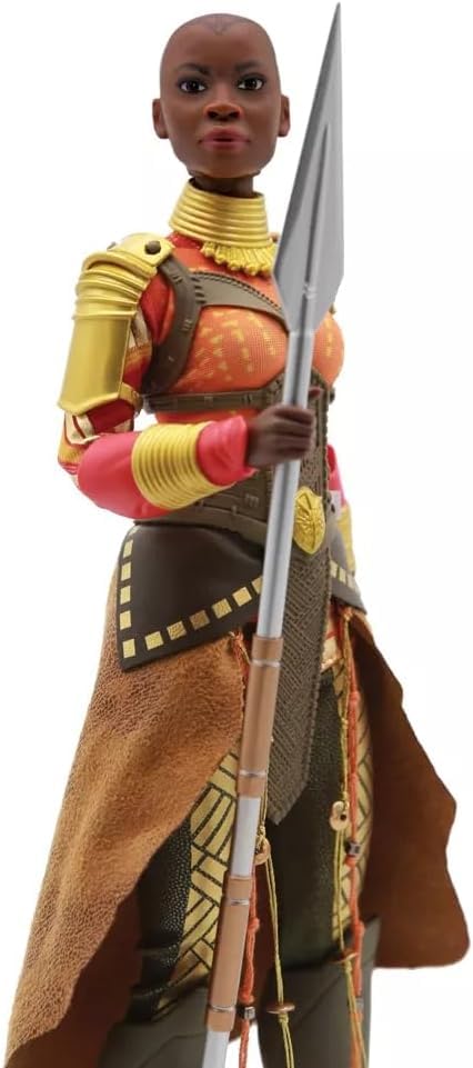 World of EPI Okoye doll hairstyle detail with authentic styling