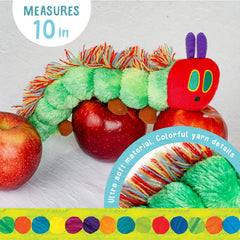 KIDS PREFERRED Caterpillar bean bag detail shows stitching quality and playful color pattern