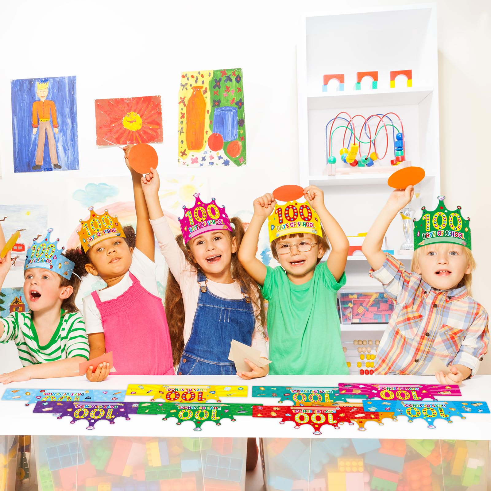 WorldBazaar crowns double as festive party decor and keepsakes.