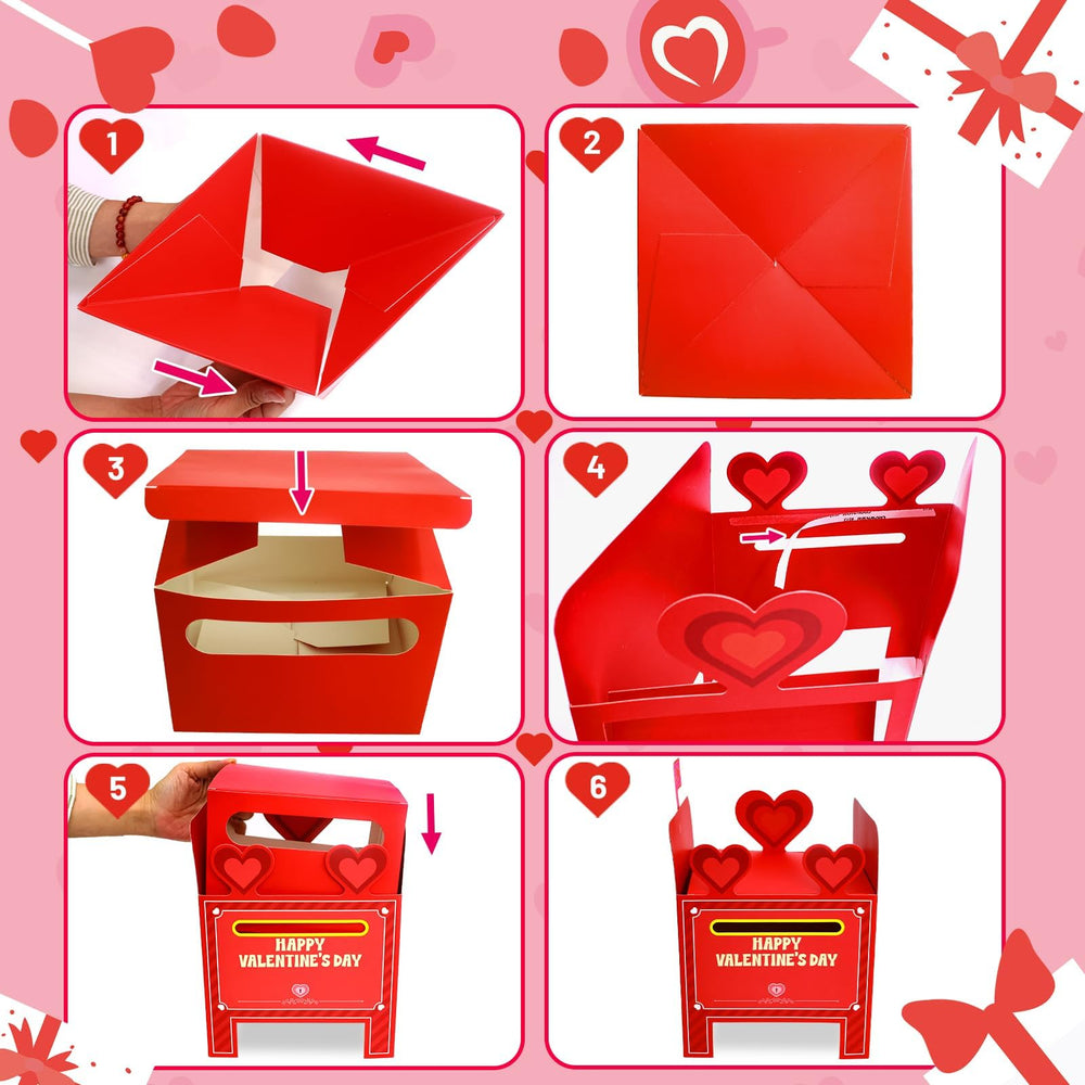 WorldBazaar valentines cards and envelopes shown, ideal for classroom exchanges
