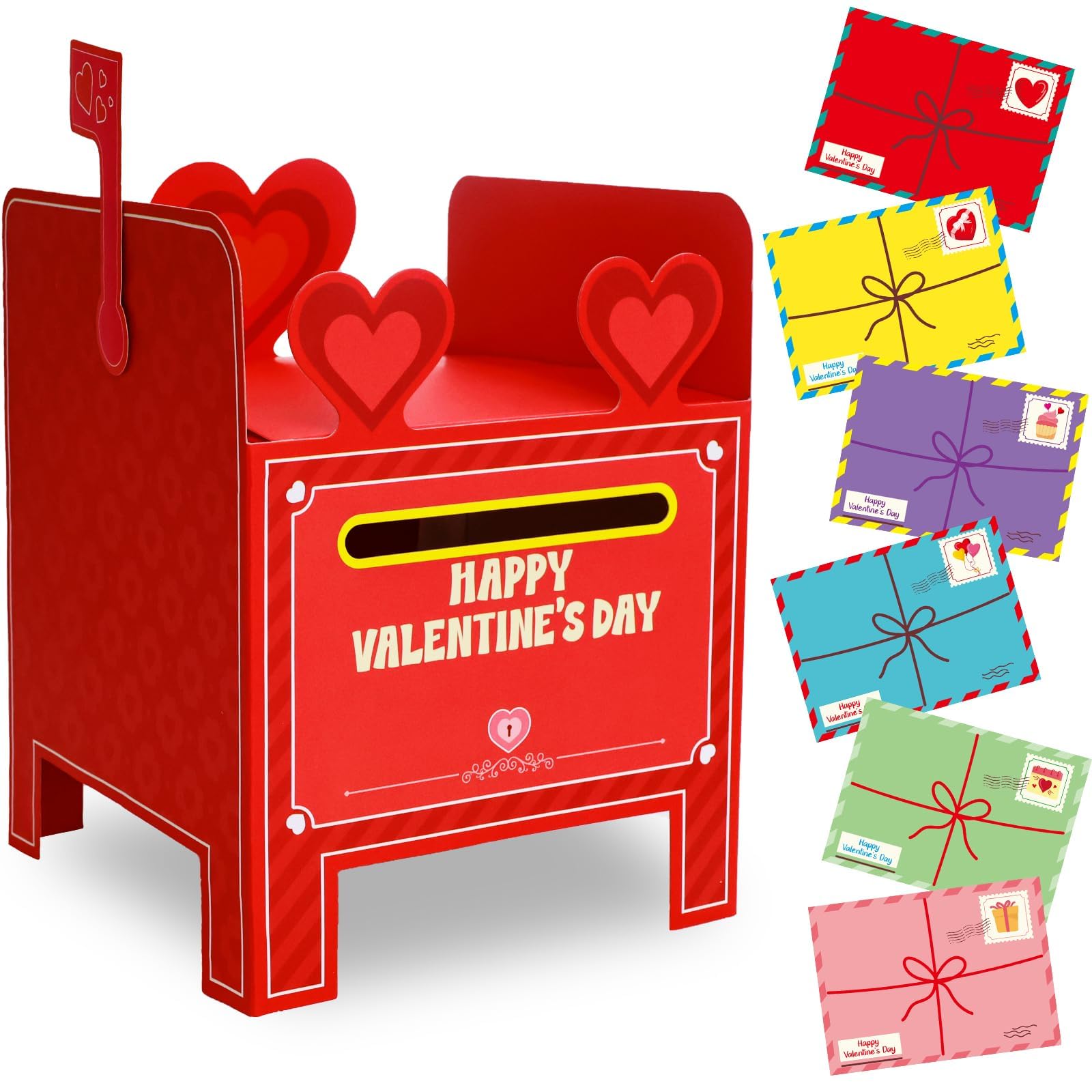 WorldBazaar valentines mailbox used for school party favors and exchanges