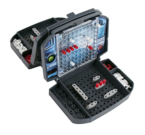 World's Smallest Battleship complete set includes ships, pegs, flags, and a label sheet