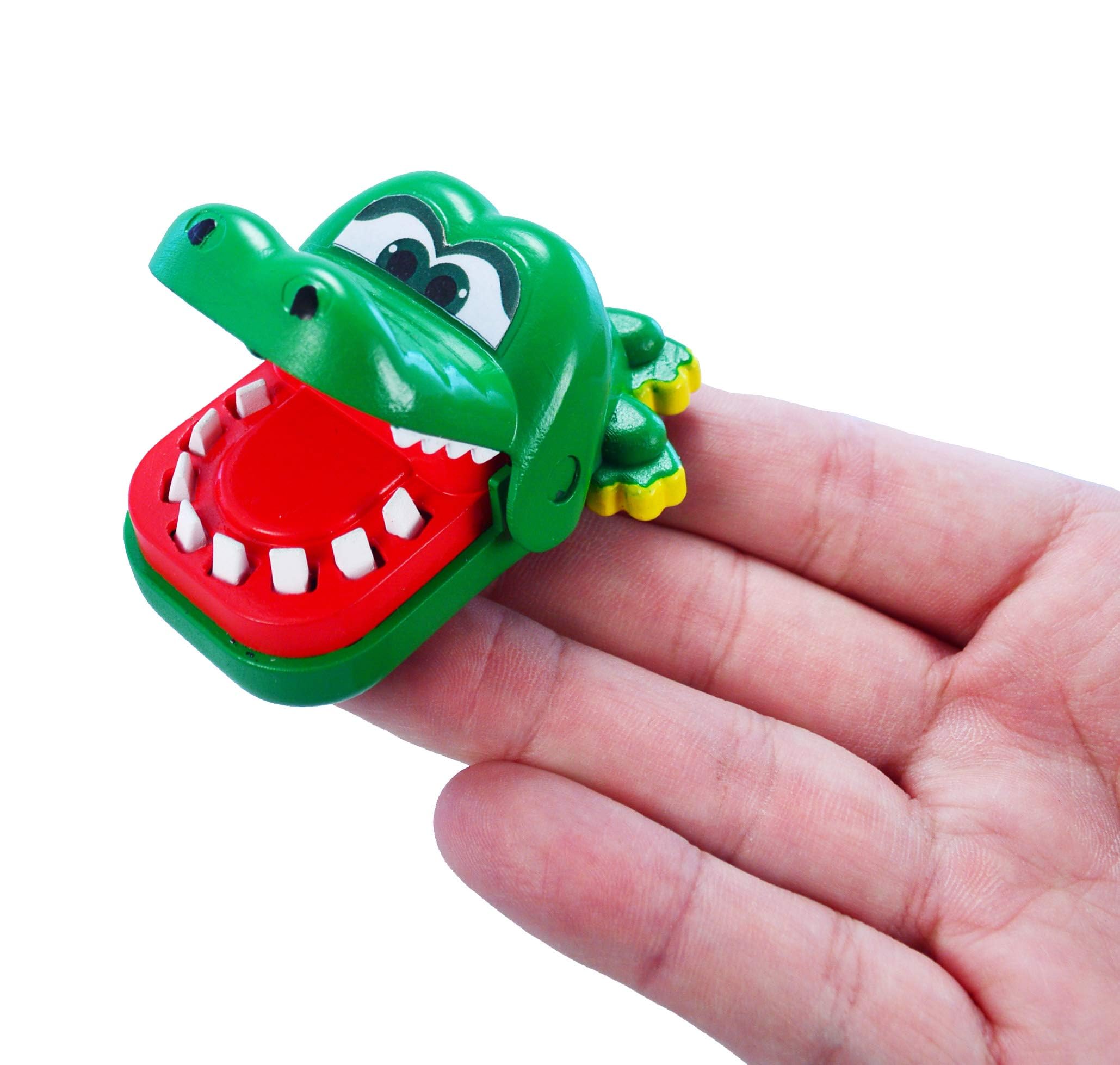 World's Smallest Crocodile Dentist bite-action captured in play.