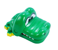 World's Smallest Crocodile Dentist mouth-open shot ready for action.