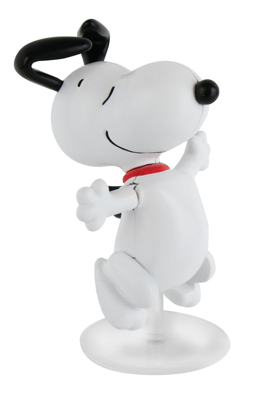 World’s Smallest Dancing Snoopy wind-up toy dancing with classic Peanuts charm, ideal for collectors.