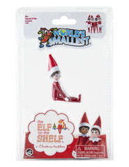 World's Smallest Elf on the Shelf Girl packaging and stocking stuffer idea