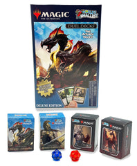 World's Smallest MTG Heroes vs Monsters decks in tiny size for portable play.