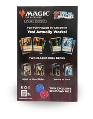 World's Smallest Magic Jace vs Vraska duel deck compact play kit
