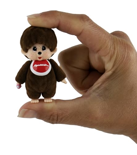 World's Smallest Monchhichi brown mini highlighting nostalgic charm for collectors.