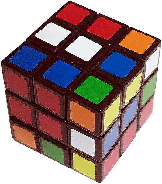 World's Smallest Rubik's Cube close-up of colorful faces for quick challenge