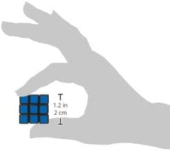 World's Smallest Rubik's Cube pocket-sized companion for desk or commute