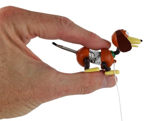 World's Smallest Slinky Dog body wiggle—engaging for kids' imaginative play.
