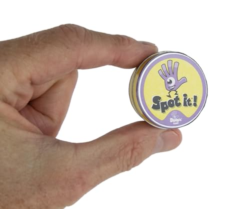 World's Smallest Spot It Card Game fast-paced play in compact setup