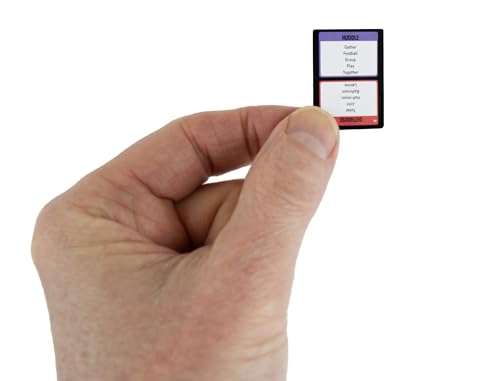 World's Smallest Taboo sand timer for quick rounds on the go.