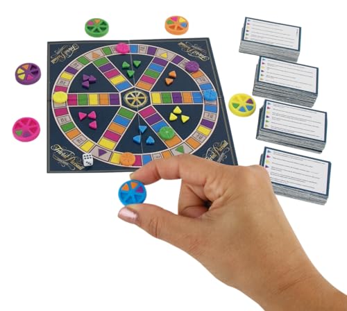 World's Smallest Trivial Pursuit gameboard fits in your palm for quick rounds