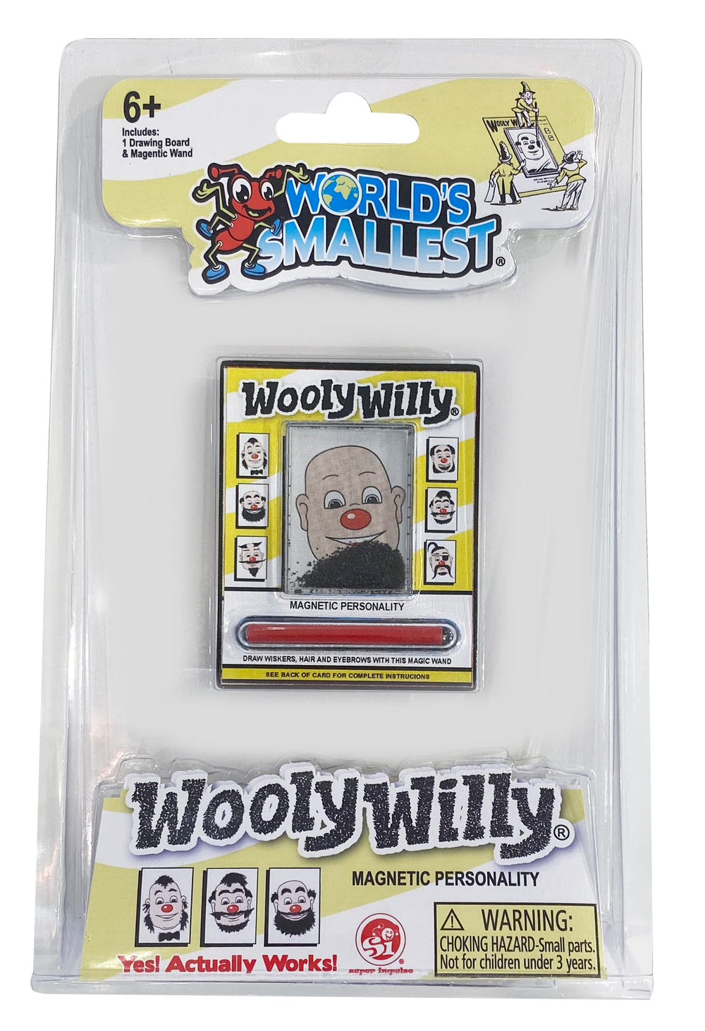 World's Smallest Wooly Willy Easter gift stuffer sparks imaginative play.
