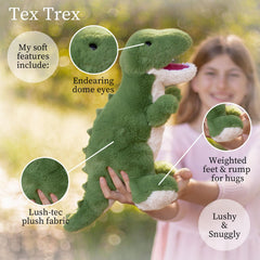 Texture detail emphasizes high-density plush for lasting softness during play.