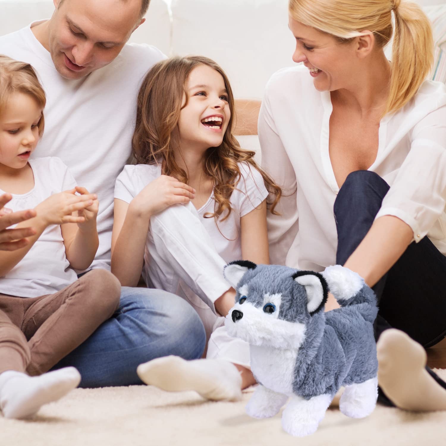 WorWoder Alaska plush dog gift-ready packaging boosts gifting appeal.