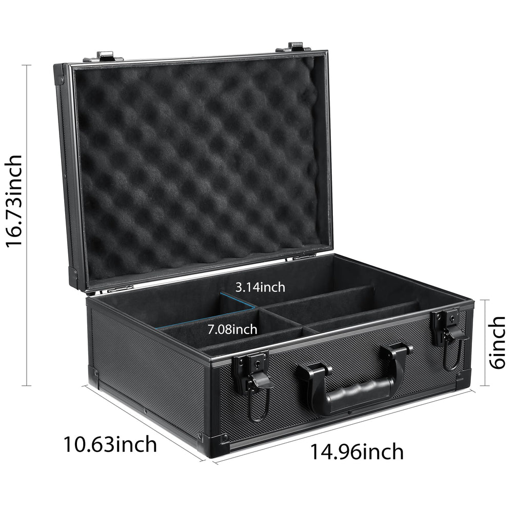 WOT I ergonomic handle supports comfortable transport during events and daily use.