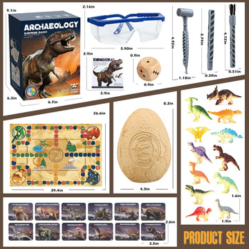 Twelve dinosaur figures invite storytelling and collaborative exploration during playtime.