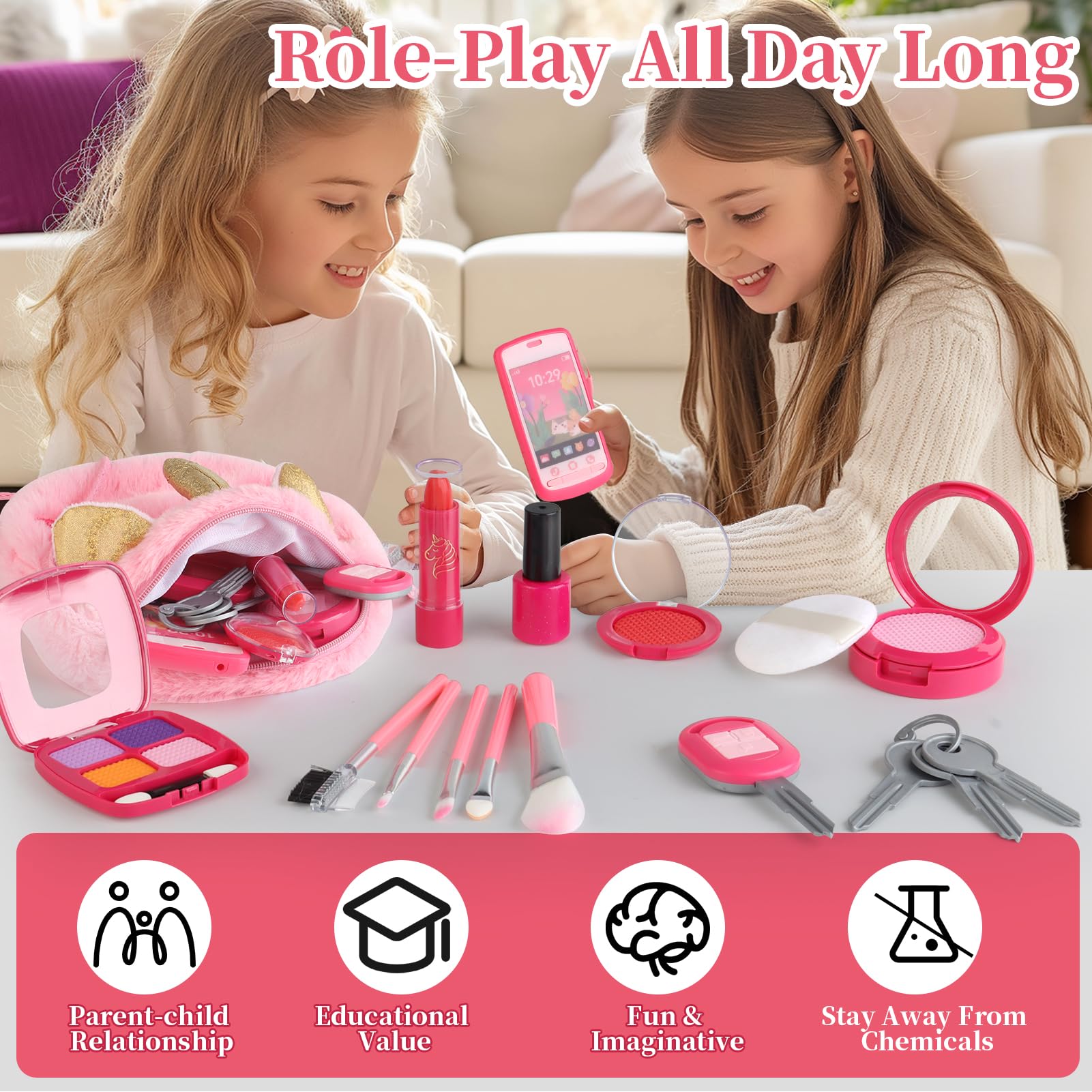 Woumserta nail polish emphasizes color exploration during imaginative play