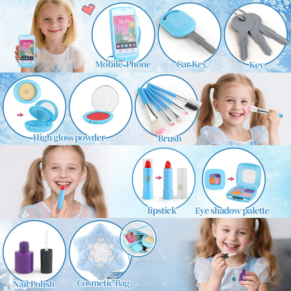 Woumserta tiny keys add realism to on-the-go dress-up play.
