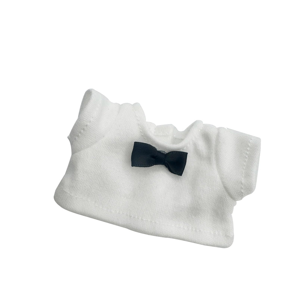Lightweight polyester fabric shown for comfortable dressing sessions on Labubus dolls.