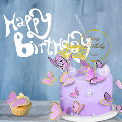 WOW DING includes two Happy Birthday toppers for party celebrations