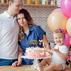 WOW DING butterfly toppers suit DIY party decor and photo backdrops