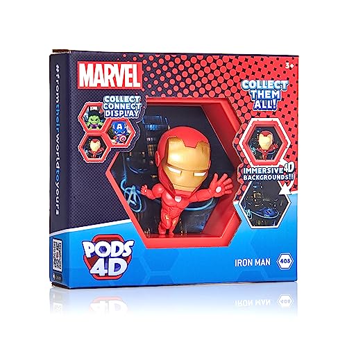 WOW! PODS Iron Man 4D lenticular backdrop adds motion for dynamic desk setups