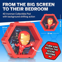 WOW! PODS Iron Man connectable figure ready to join other Pods 4D