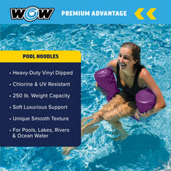 WOW Sports buoyant support noodle suitable for adults and kids