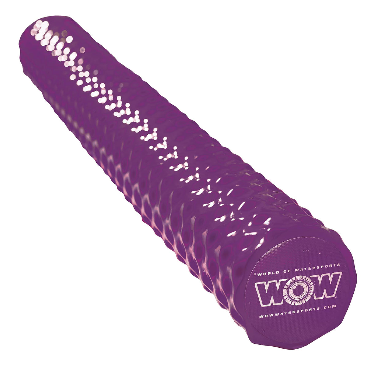 WOW Sports purple foam pool noodle full length for pool lounging and lake fun