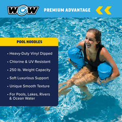 WOW Sports UV-resistant noodle resisting sun, salt, and chemicals