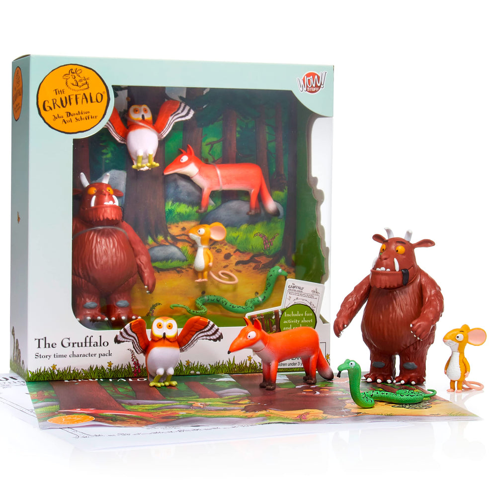 WOW! STUFF Gruffalo figure set for imaginative play and display.