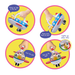 Wow! Stuff Peppa Pig Clever Plane includes Peppa for quick adventures.