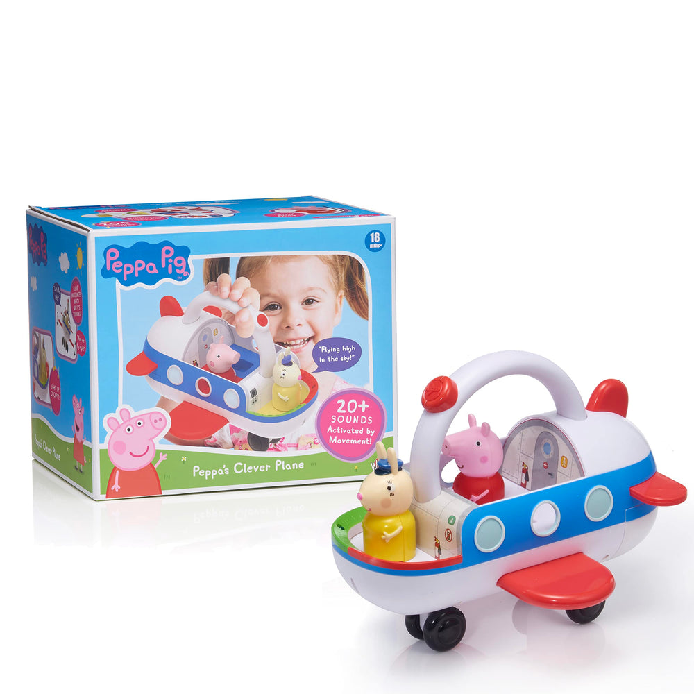 Wow! Stuff Peppa Pig Clever Plane official licensed merchandise for Peppa fans.