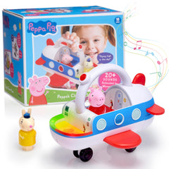 Wow! Stuff Peppa Pig Clever Plane motion detection enhances imaginative flight play.