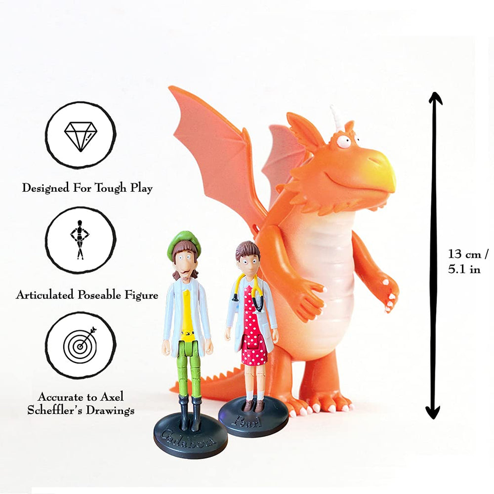 WOW! STUFF Princess Pearl figure accompanies Zog for friendship adventures