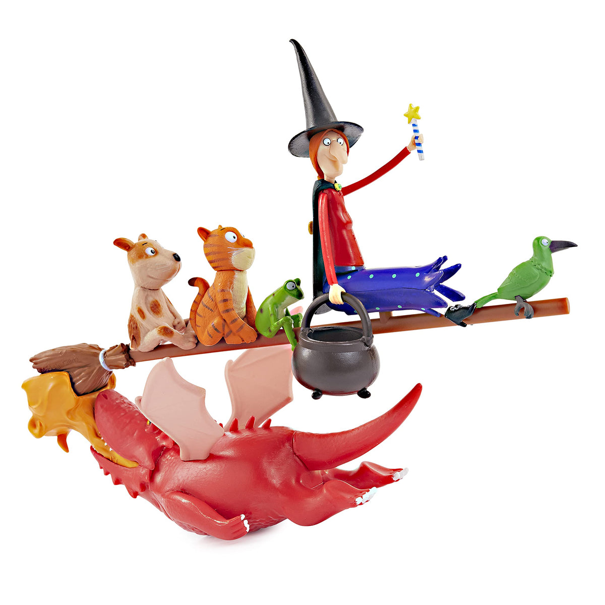 WOW! STUFF Room On The Broom Witch figure for display and imaginative play.