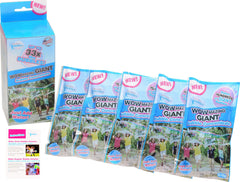 WOWMAZING big bubbles refill 4 gallons for outdoor play and long-lasting bubbles