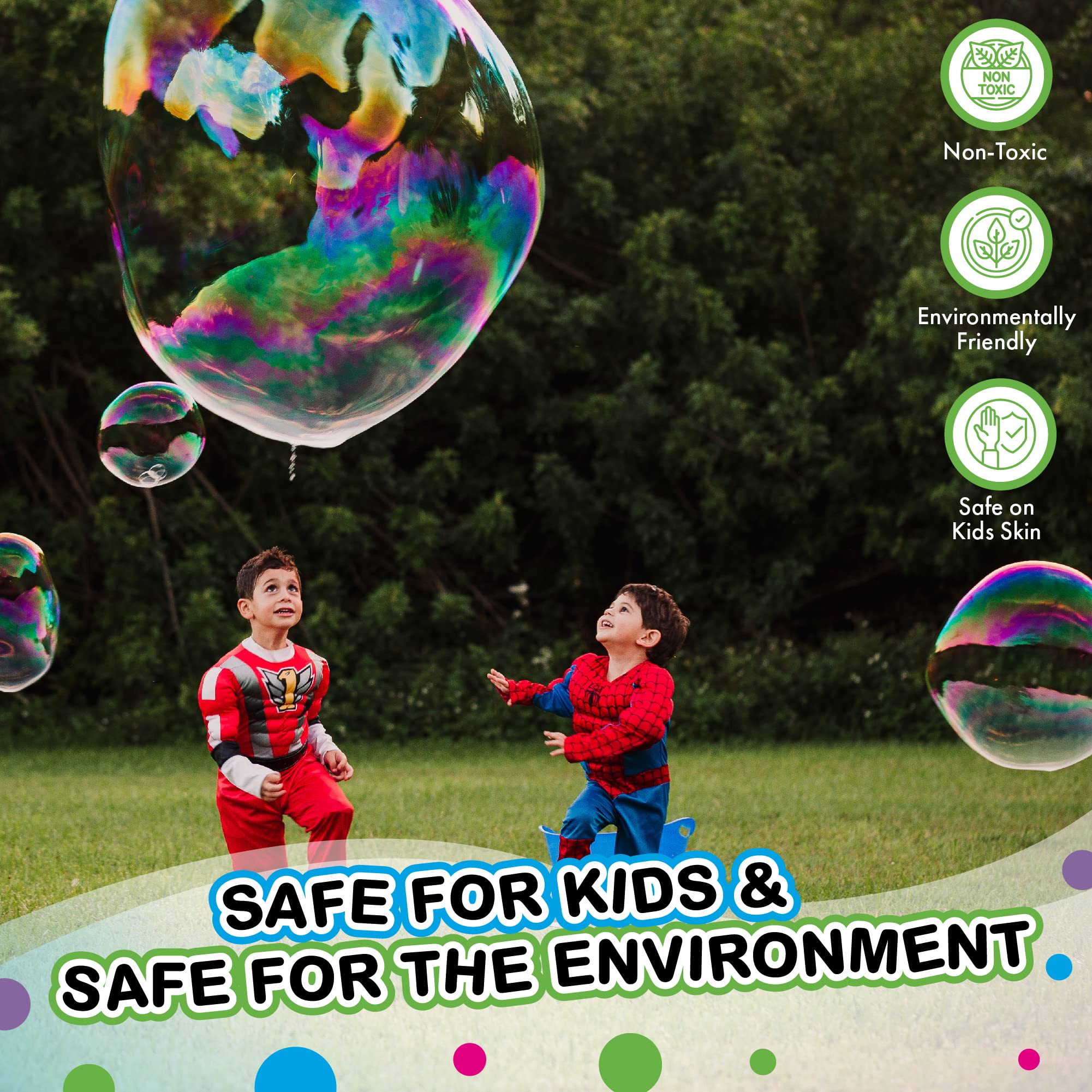 WOWMAZING educational bubble play for science-inspired activity.