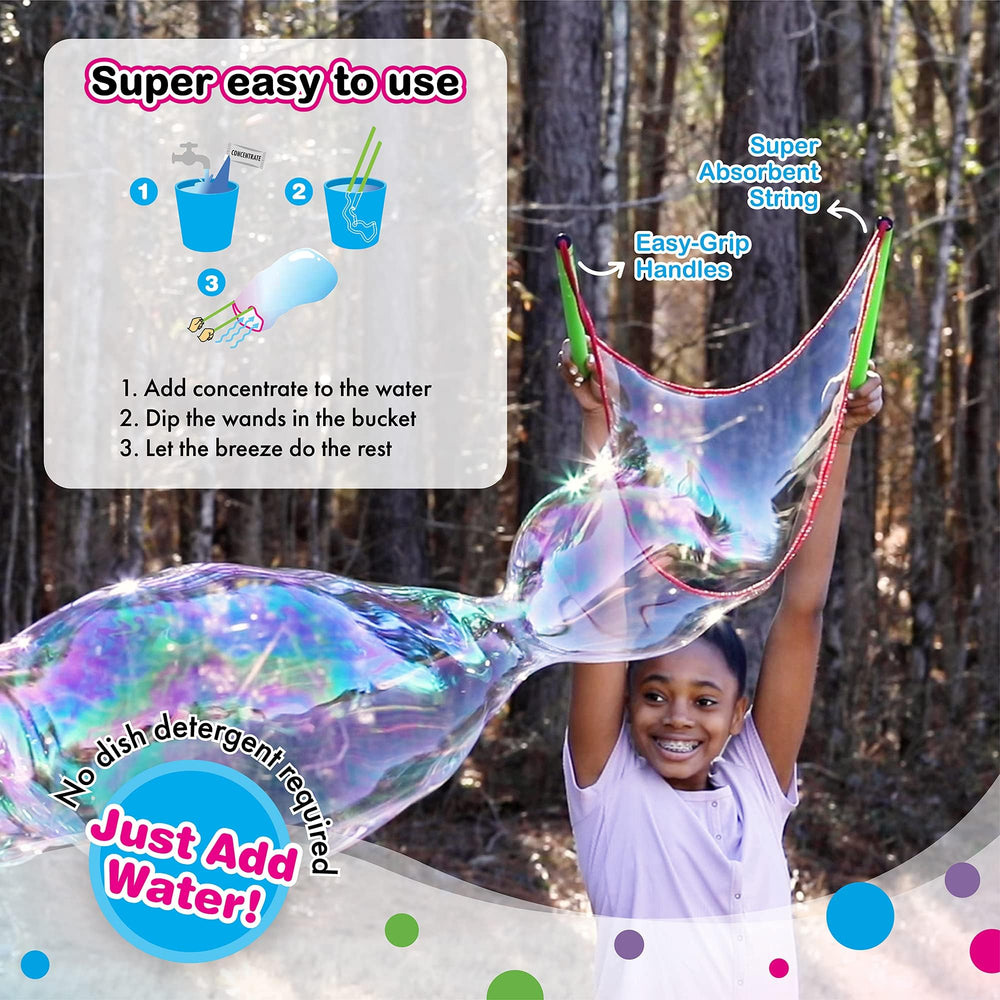 4-piece kit includes wand, concentrate pouches, and booklet.