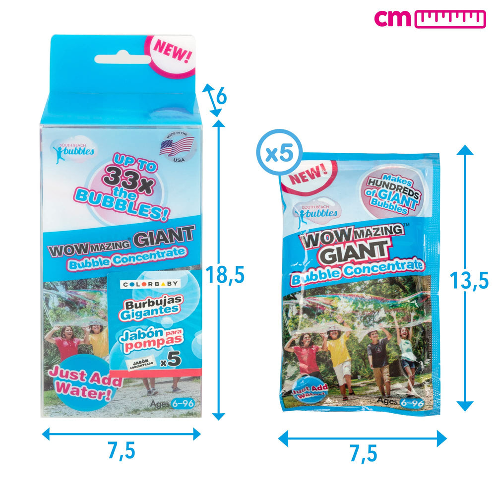 WOWMAZING USA-made bubble solution for premium bubble moments with kids