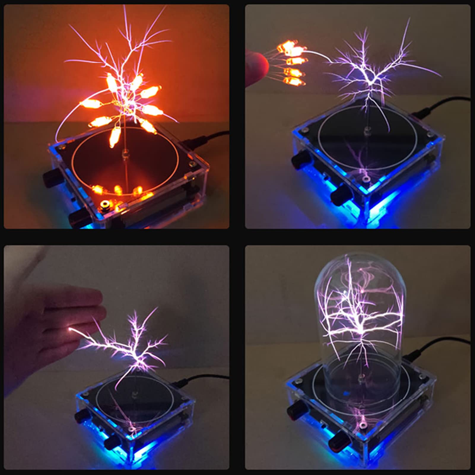 WOWNOVA Music SSTC square-wave music mode in action for synchronized light and sound.